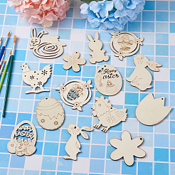 Wooden Cutouts Ornaments&nbsp;WOOD-TA0002-39