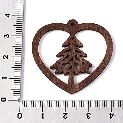 Printed Poplar Wood Pendants&nbsp;FIND-N005-74U-02