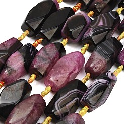 Natural Agate Beads Strands&nbsp;G-A321-B01-01A