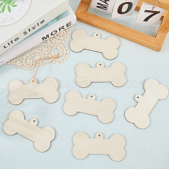 Unfinished Blank Wooden Big Pendants Kit&nbsp;WOOD-WH20014-003A