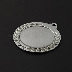 Alloy Pendant Cabochons Settings&nbsp;FIND-WH0128-83A