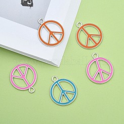 Alloy Enamel Pendants&nbsp;ENAM-P066-M