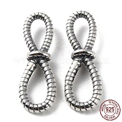 925 Thailand Sterling Silver Connector Charms&nbsp;STER-D003-34AS