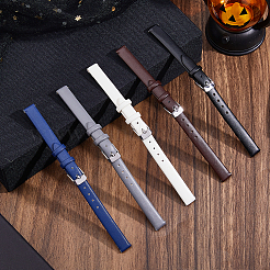 5袋 5色 PUレザー時計バンド  合金バックル  ミックスカラー  82x10.5x4mm  1色/バッグ&nbsp;FIND-FH0017-63A