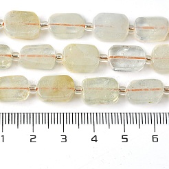 Heated Natural Citrine Beads Strands&nbsp;G-C098-A14-01