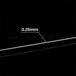 タイガーテールワイヤー  ナイロン被覆ステンレス鋼線  ステンレス鋼色  0.25mm  約492.12フィート（150m）/ロール&nbsp;TWIR-BC0001-11
