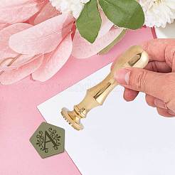 Brass Clay Seal Stamp Set&nbsp;DIY-WH0576-001
