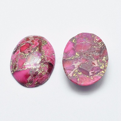 Regalite/Imperial Jasper/Sea Sediment Jasper Cabochons&nbsp;G-E464-42N-1