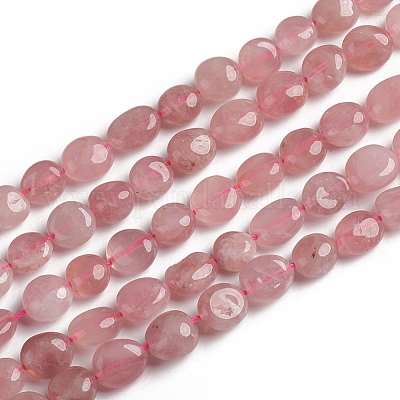 Natural Rose Quartz Beads Strands&nbsp;G-D0002-D63-1