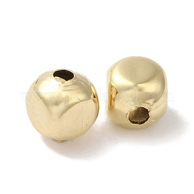 Brass Beads&nbsp;KK-K383-08B-G-1