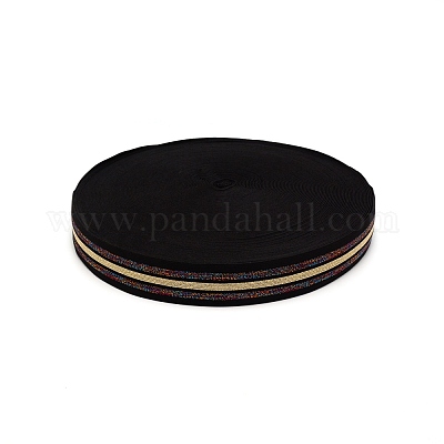 Polyester Elastic Ribbon&nbsp;EC-WH0013-16-1
