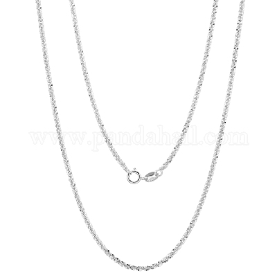 シルバー リンクチェーン ネックレス 約60cm*3 シルバー リンクチェーン ネックレス 約60cm*3 シルバー]リンク