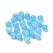 Imitation Jade Acrylic Beads, Round, Light Sky Blue, 8mm, Hole: 1.8mm, about 1886pcs/500g