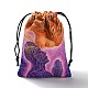 Printed Velvet with Linen Storage Bags&nbsp;AJEW-D058-01C-3