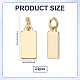 24Pcs Brass Pendants&nbsp;KK-PH0013-68-2