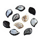 Natural Black Lip Shell Pendants&nbsp;SSHEL-S258-100A-1