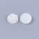 樹脂カボション  半円  ホワイト  12x3~3.5mm&nbsp;LS-CRES-T012-01A-3