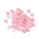 シェルパウダービーズ  花  ピンク  8x2.5mm  穴：1.2mm&nbsp;BSHE-L038-01A-2