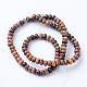 Natural Leopard Skin Jasper Bead Strands&nbsp;G-R403-4x6-10-2