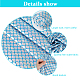 Fishscale Pattern Polyester Fabrics&nbsp;DIY-WH0304-508B-3