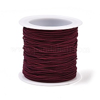 弾性コード  暗赤色  1mm  約22.96ヤード（21m）/ロール&nbsp;RB1.0mm-15