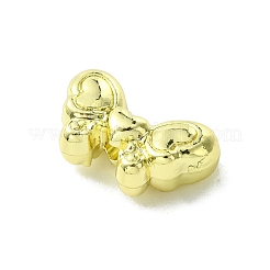 合金ビーズ  蝶  ゴールドカラー  8.5x15x5mm  穴：1.6mm&nbsp;FIND-Z045-13G