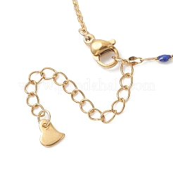 304 Stainless Steel Enamel Dapped Chain and Satellite Chain Bracelet Making&nbsp;AJEW-JB01562