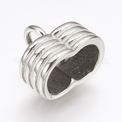 304 Stainless Steel Cord Ends&nbsp;STAS-F114-03P-B