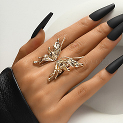 Zinc Alloy Adjustable Cuff Open Rings for Women&nbsp;FS-WGB1EE5-01