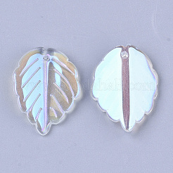 Transparent Glass Pendants&nbsp;GLAA-S054-006C-01