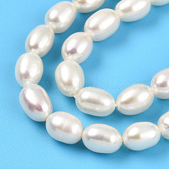 Natural Cultured Freshwater Pearl Beads Strands&nbsp;PEAR-N012-05N