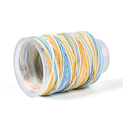 35M Segment Dyed Macrame Cotton Cord&nbsp;OCOR-T017-06J