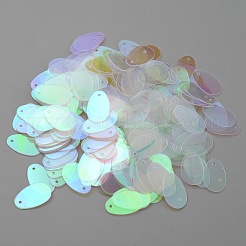 Rainbow Iridescent PVC Paillette/Sequins Pendants&nbsp;KY-WH0046-100G