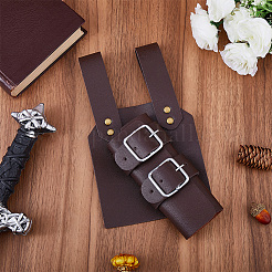 1Pc PU Leather & Alloy Medieval Sword Scabbard&nbsp;AJEW-GF0013-03B