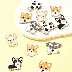 12Pcs 6 Styles Alloy Pendant&nbsp;ENAM-FS0001-81