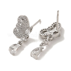 Brass Stud Earrings&nbsp;EJEW-R162-15B-P