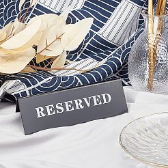 Acrylic Reserved Table Tent Sign&nbsp;LS-AJEW-WH0251-39