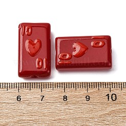 Baking Paint Glass Enamel Beads&nbsp;LAMP-Q045-07E