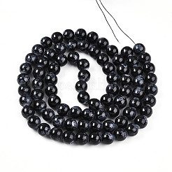 Baking Paint Glass Beads Strands&nbsp;DGLA-N008-10mm-10