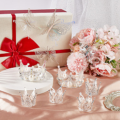 Alloy Rhinestones Crown Cake Decoration&nbsp;DIY-SP0003-25S