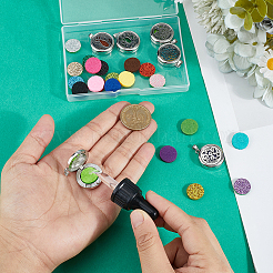 DIY Alloy Locket Pendant Making Kit&nbsp;DIY-PH0034-63