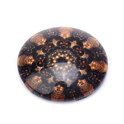 Glass Cabochons&nbsp;X-GGLA-T001-12mm-012