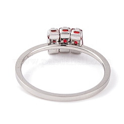 304 Stainless Steel Finger Ring&nbsp;RJEW-C086-04-P