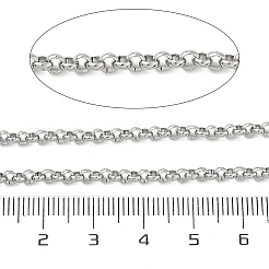 304 Stainless Steel Rolo Chains&nbsp;CHS-B012-02C-P