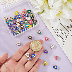 60Pcs Alloy Enamel Beads&nbsp;FIND-PA0001-34