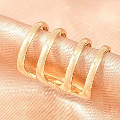 304 Stainless Steel Cuff Open Rings&nbsp;SA-H001-11G