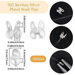 Brass Bead Tips&nbsp;KK-BBC0015-72