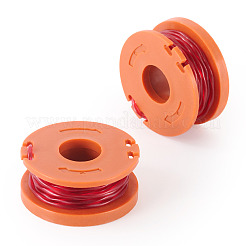 5個 wa0010 トリマー交換用ラインスプール キャップ付き worx ストリングトリマー用  チョコレート  0.065インチ  10フィート/個&nbsp;FIND-TAC0011-128E