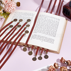 12Pcs Cowhide Leather Bookmarks&nbsp;AJEW-HY00012