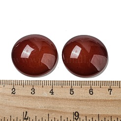Synthetic Gemstone Imitation Carnelian Cabochons&nbsp;G-G075-09B